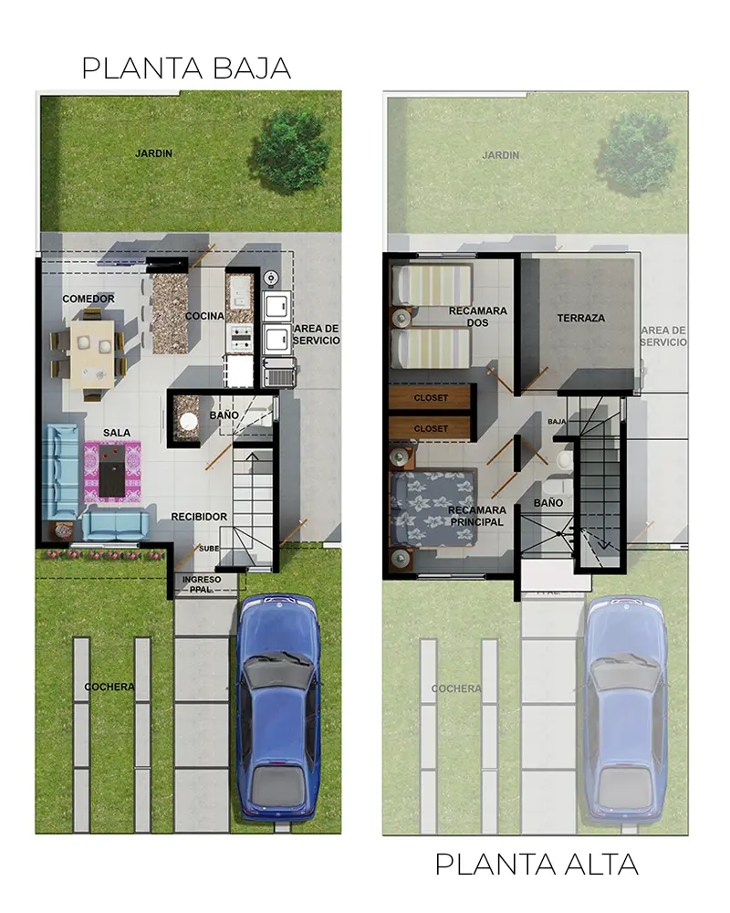 Plano del modelo